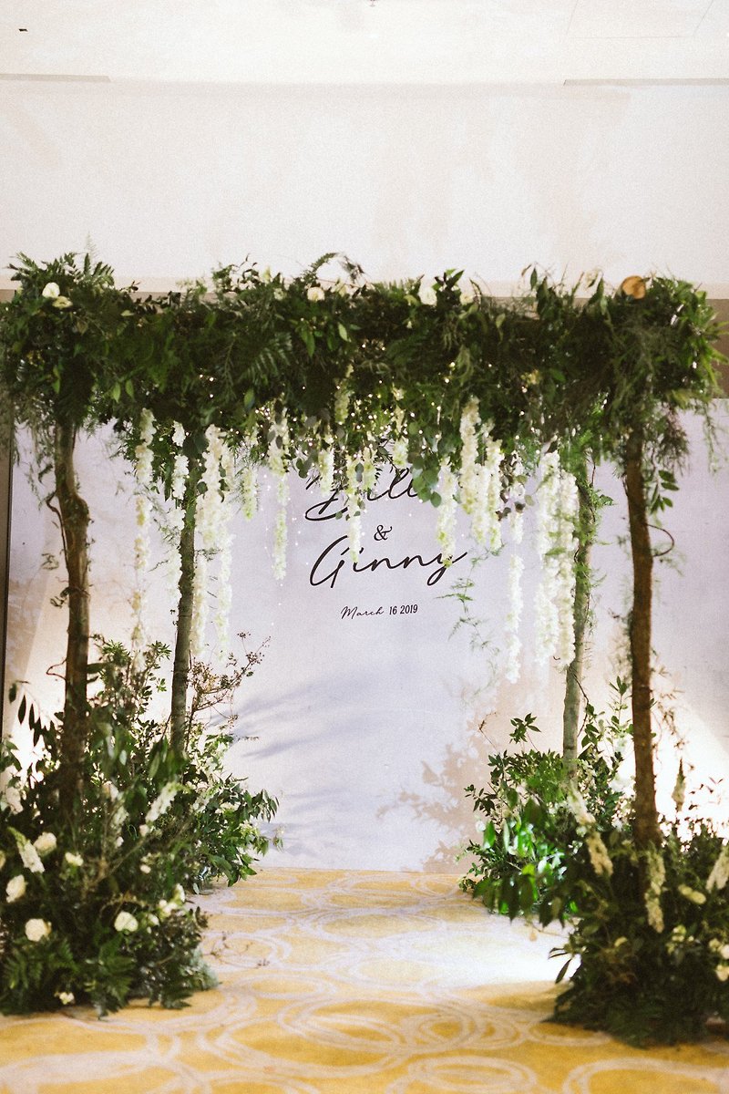 Enjoy life wedding venue floral design - Dried Flowers & Bouquets - Plants & Flowers Pink