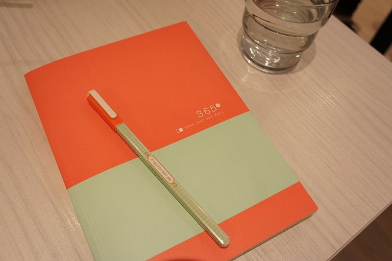 Dimeng Qi - 365 good note III v.1 - orange print product ▲ ▲ - สมุดบันทึก/สมุดปฏิทิน - กระดาษ หลากหลายสี