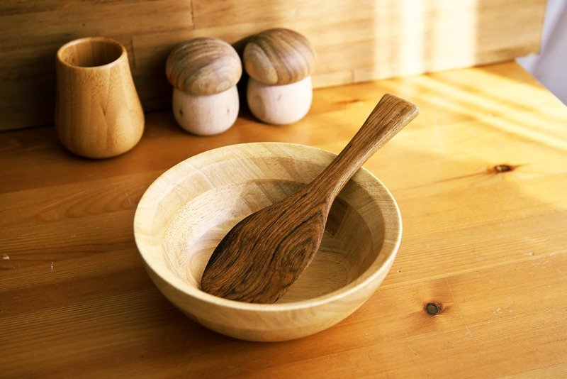 Moment have -Talkwood- Burmese teak wood material - a spoon - เครื่องครัว - ไม้ สีดำ