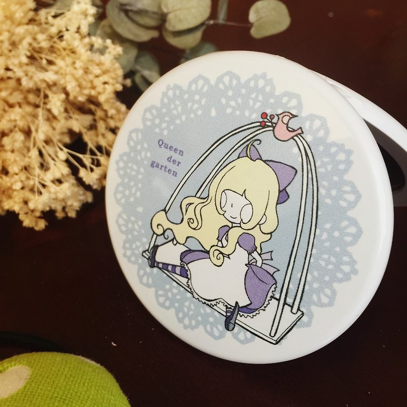 ♠ Alice / mirror - Makeup Brushes - Plastic Multicolor