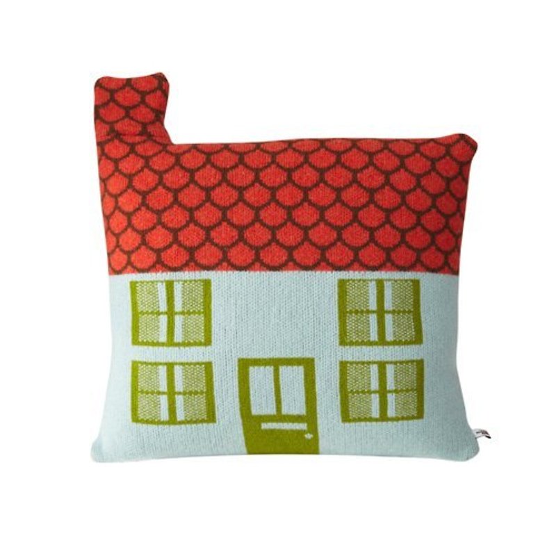 HOUSE 純羊毛抱枕 - Pillows & Cushions - Other Materials Multicolor