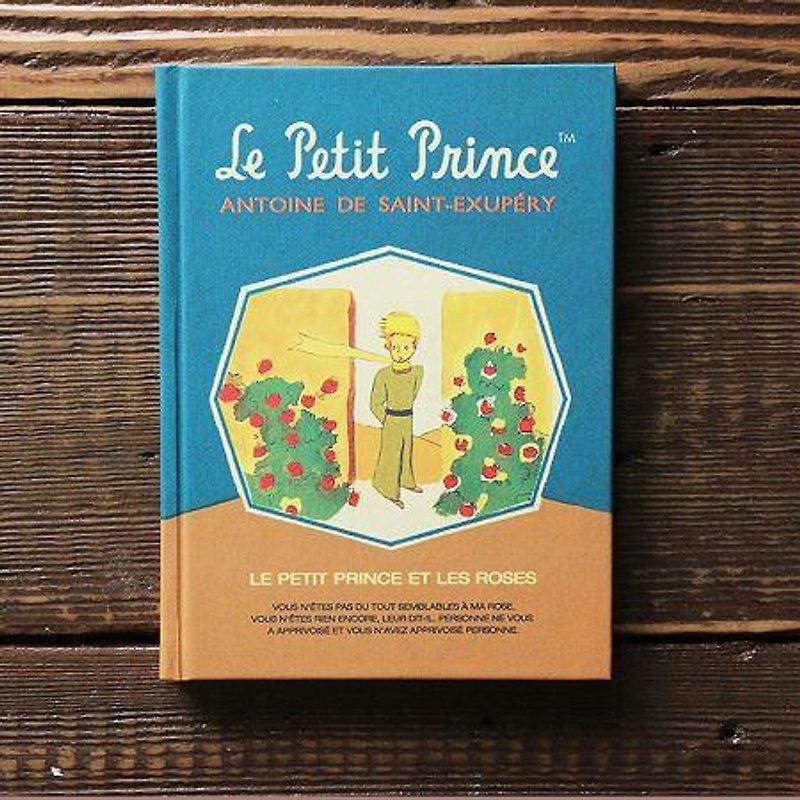 Dessin x 7321 Design- PDA Calendar - The Little Prince hard shell hardcover plan this month - Rose Garden, 7321-08544 - สมุดบันทึก/สมุดปฏิทิน - กระดาษ สีน้ำเงิน