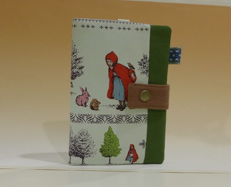 Multifunctional passport holder/long cloth holder*Little Red Riding Hood and Big Wild Wolf* - ที่เก็บพาสปอร์ต - วัสดุอื่นๆ 