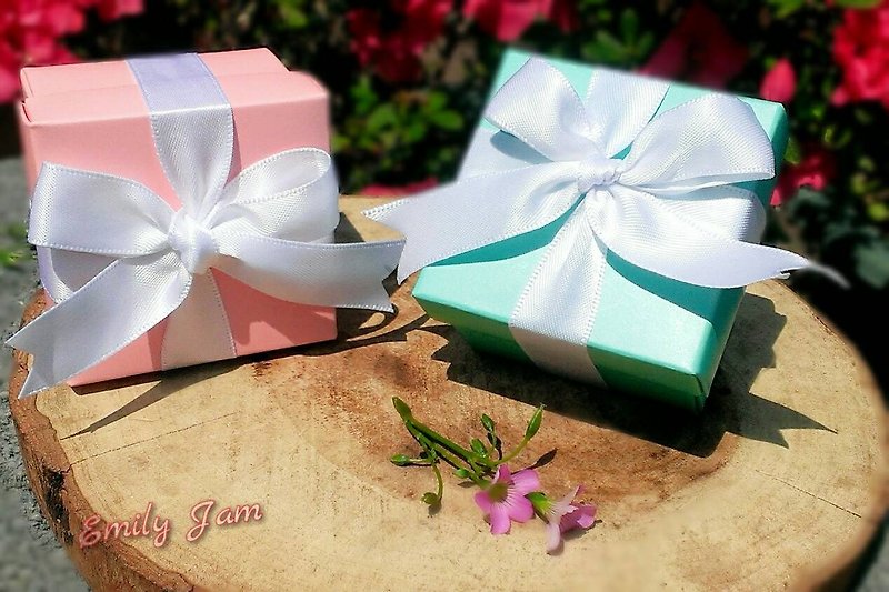Emily Handmade Jam-Wedding Small Things-Classic Blue, Pink Gift Box (Tiffany Style) - แยม/ครีมทาขนมปัง - กระดาษ 