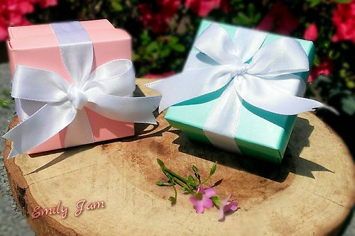 愛蜜莉手工果醬 愛蜜莉手工果醬 -婚禮小物 - 經典藍、粉禮盒(Tiffany Style)