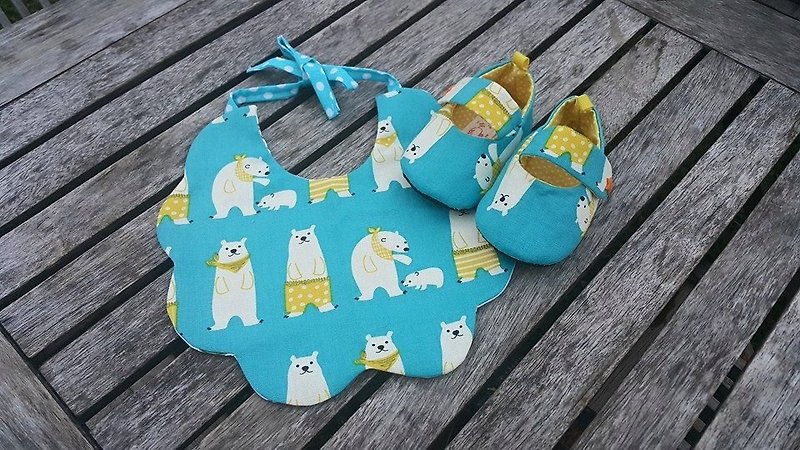 Great baby polar bear births gift two groups (12cm) - Baby Gift Sets - Other Materials Multicolor