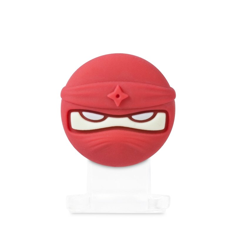 Lightning Cap classic style dust plug - Red Ninja - อื่นๆ - วัสดุอื่นๆ สีแดง