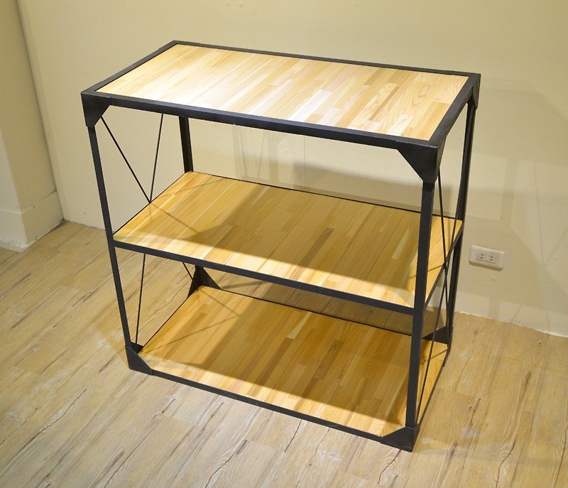 Industrial style shelf_Open shop display series A style - Other Furniture - Other Metals Black