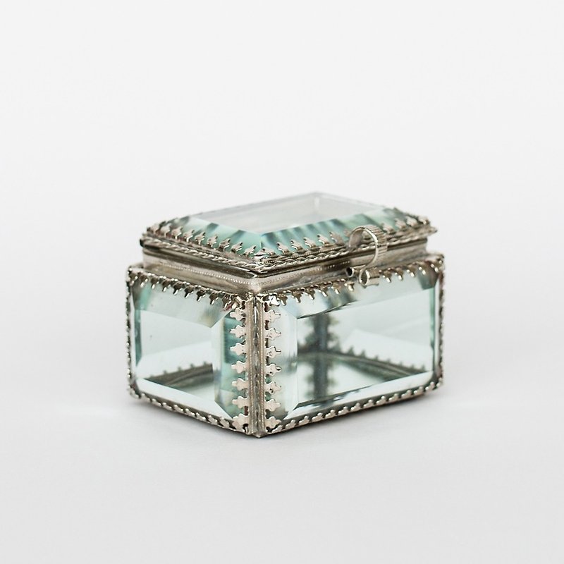 OOPSY Life - five-sided glass jewel box - RJB - กล่องเก็บของ - แก้ว ขาว