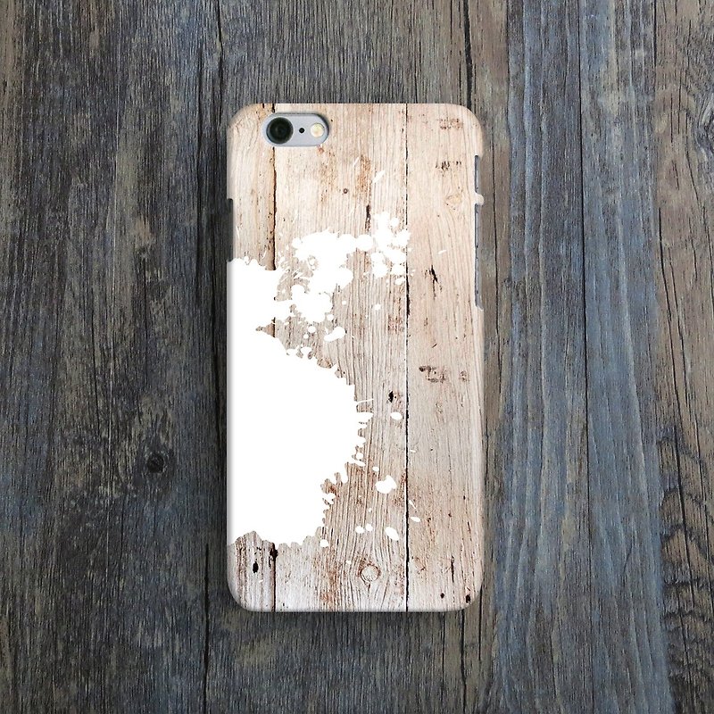 Ink Splash, White - Designer iPhone Case. Pattern iPhone Case. One Little Forest - Phone Cases - Other Materials White