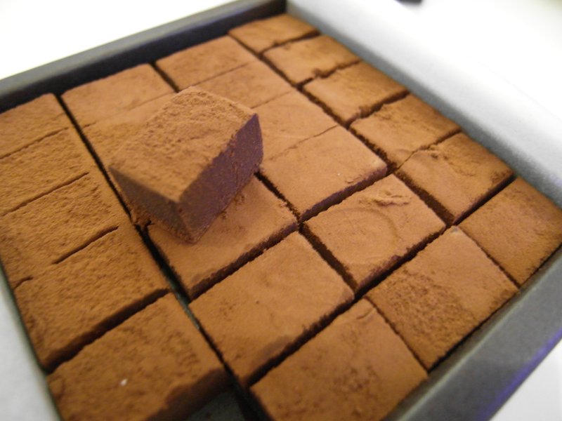 《農情Chocolate》經典復刻生巧克力 75% - 巧克力 - 其他材質 咖啡色