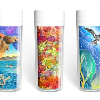 / Valentine&amp;#39;s Day Gifts for Chinese Valentine&amp;#39;s Day / Travel Memories-Illustrated hand-painted style accompanying mug (three choices)
