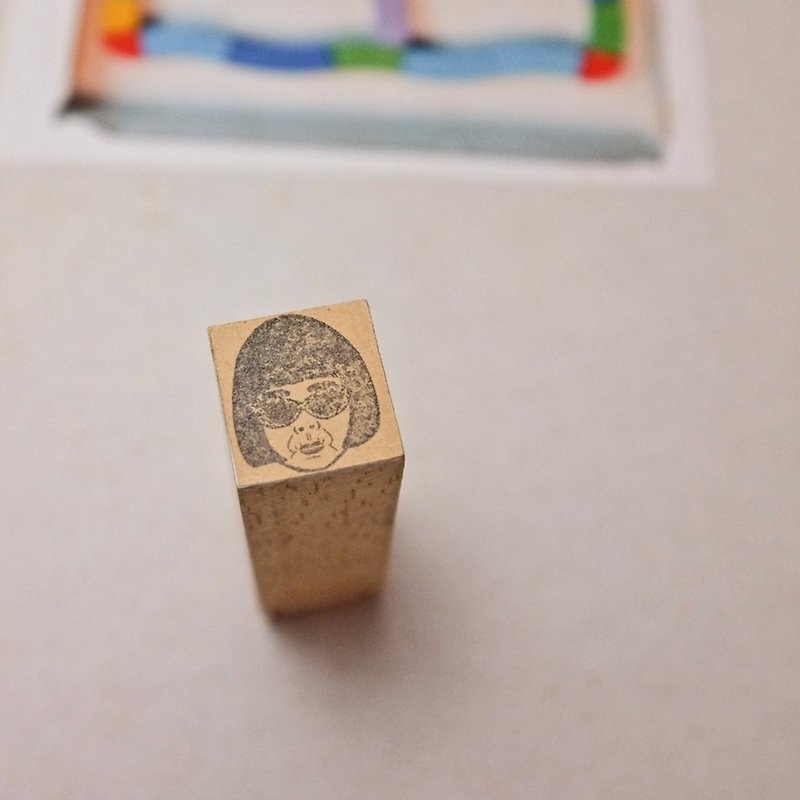 | Seal | Lot 308 Grandma Kusama - Stamps & Stamp Pads - Wood 