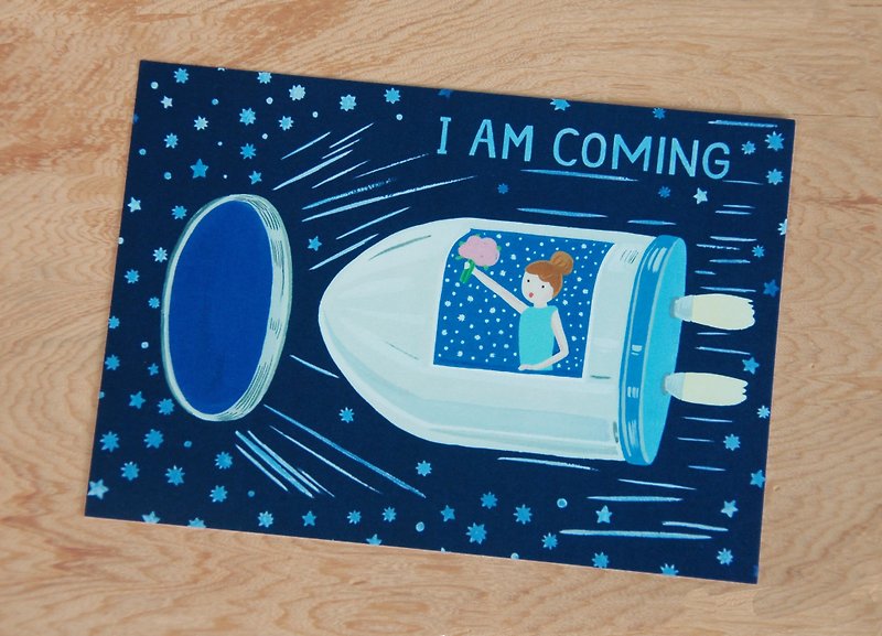 I'm coming soon! - Cards & Postcards - Paper 