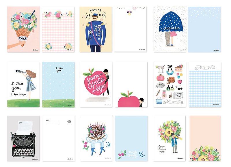 Postcard 29 - Cards & Postcards - Paper Multicolor