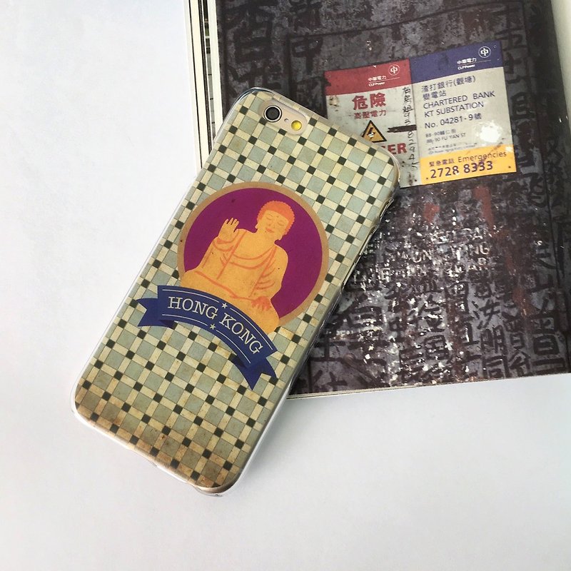 Hong Kong Style Buddha Print Soft / Hard Case for iPhone X,  iPhone 8,  iPhone 8 Plus,  iPhone 7 case, iPhone 7 Plus case, iPhone 6/6S, iPhone 6/6S Plus, Samsung Galaxy Note 7 case, Note 5 case, S7 Edge case, S7 case - Other - Plastic 