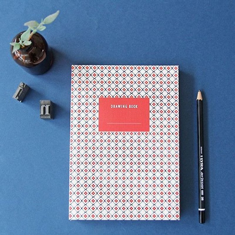 Dessin x Iconic- Secret Garden graffiti this -A Clover, ICO82026 - Notebooks & Journals - Paper Red
