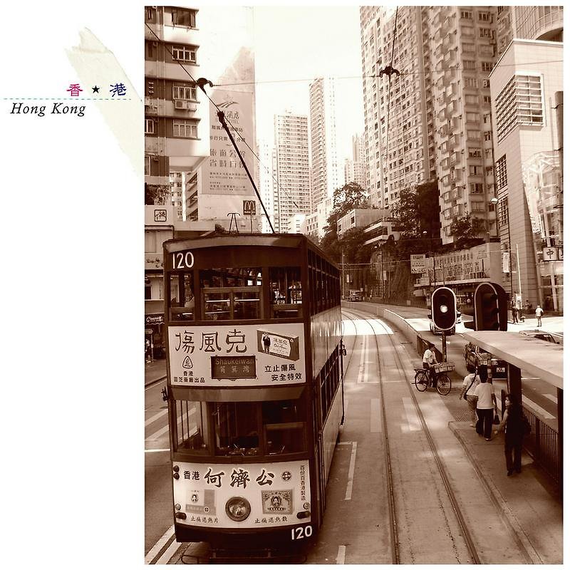 香港旅行攝影明信片 - 心意卡/卡片 - 紙 