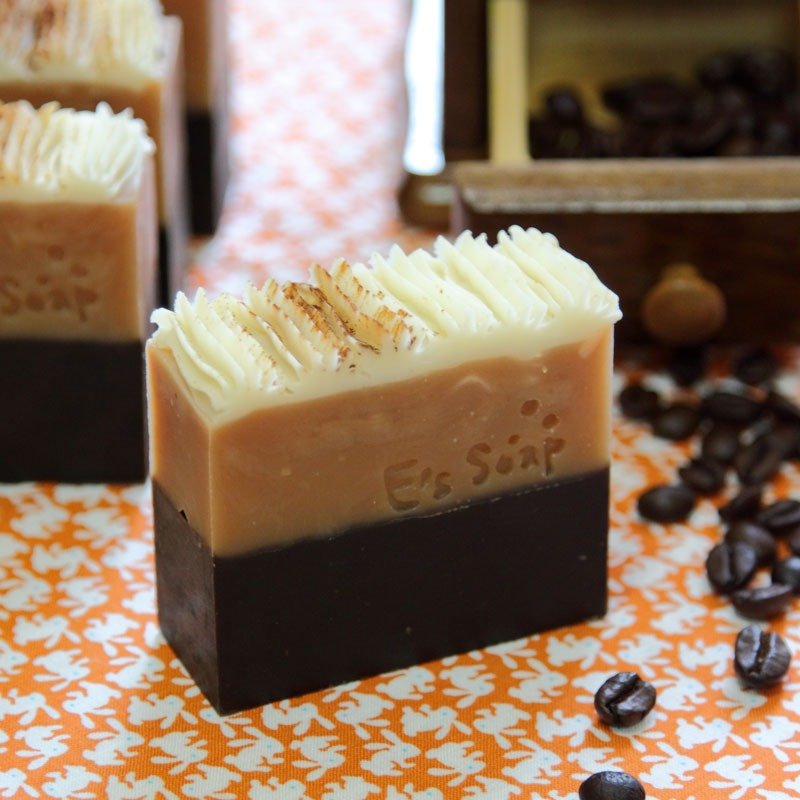 Cinnamon cappuccino Soap - น้ำหอม - พืช/ดอกไม้ สีนำ้ตาล