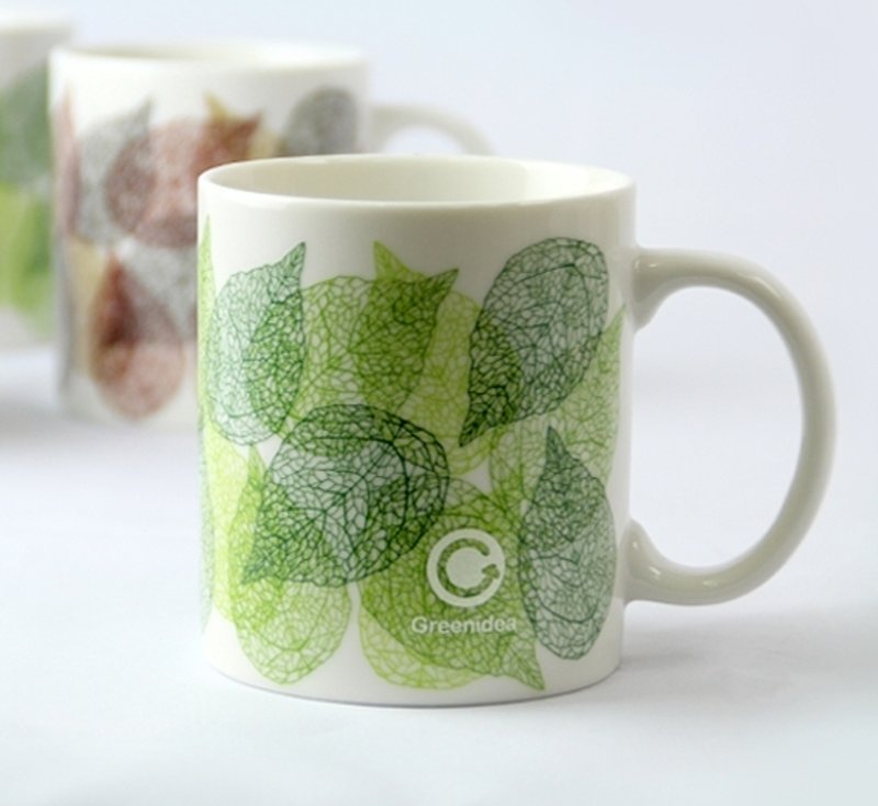 Winter Spring Color Changing Mug - แก้วมัค/แก้วกาแฟ - วัสดุอื่นๆ ขาว