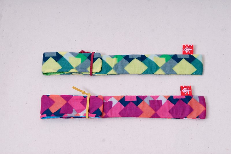 Eco-Friendly Chopsticks Bag - ตะเกียบ - วัสดุอื่นๆ หลากหลายสี