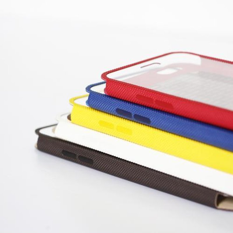 Kalo 卡樂創意 iPhone 6(4.7吋)免翻蓋觸控側翻皮套系列(優雅白) - 手機殼/手機套 - 防水材質 白色