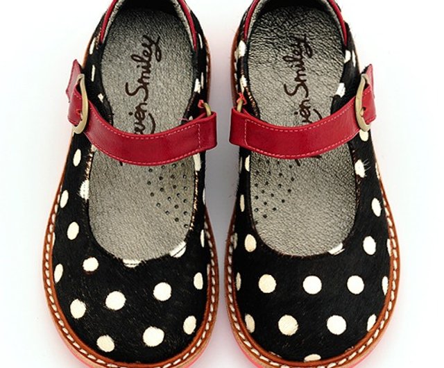 polka dot mary jane shoes