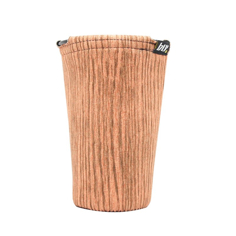 BLR 萬用 gogoro杯架 嬰兒推車杯架 木紋 WD02 - 飲料提袋/杯袋/杯套 - 其他材質 咖啡色