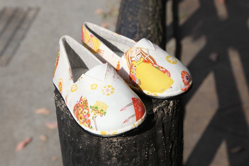 [Whypichi bad temper handmade shoes] girls villain shoes / boots [Whypichi hand-made ri] sub for use - รองเท้าเด็ก - วัสดุอื่นๆ หลากหลายสี