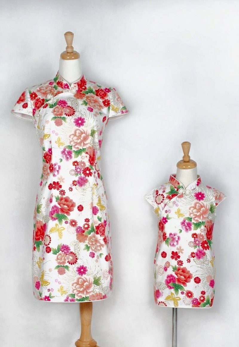 Angel Nina hand-made custom dress - Women's Tops - Cotton & Hemp White