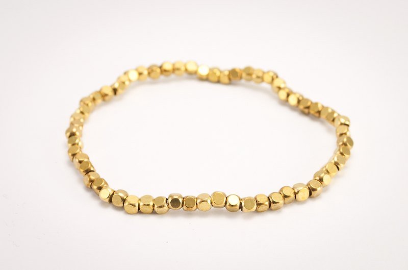 // La Don // [simple - Brass - indeed 09] - Bracelets - Other Materials Gold