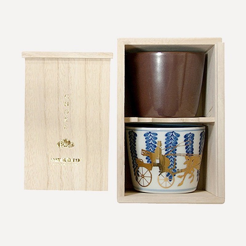 Amabro 和風茶杯木製禮物盒 - 其他 - 木頭 