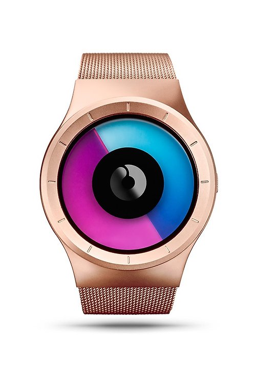 ZIIIRO Watches 宇宙天空系列腕錶 CELESTE(玫瑰/金 ,Rose / Gold)