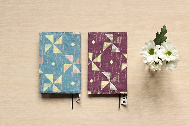 2014 Spring spell Wood Series - library book Amaranth purple clothes - Book Covers - Other Materials Blue