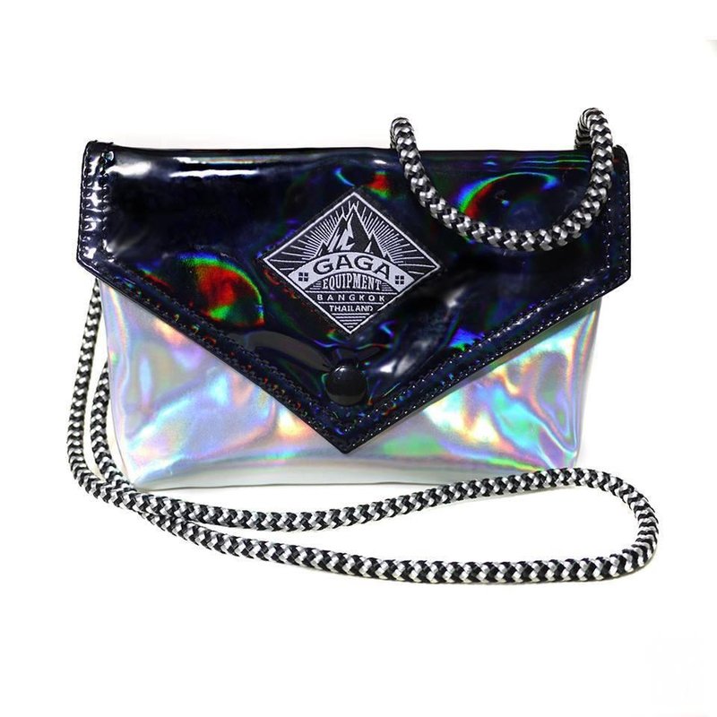 ▲GAGA MINI BAG▲曼谷原創設計/萬用小包-包扣鐳射特殊款 - 側背包/斜背包 - 防水材質 
