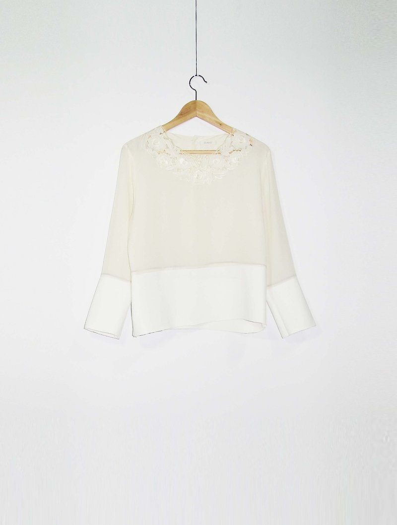 Wahr_ rose Tops - Women's Tops - Other Materials White