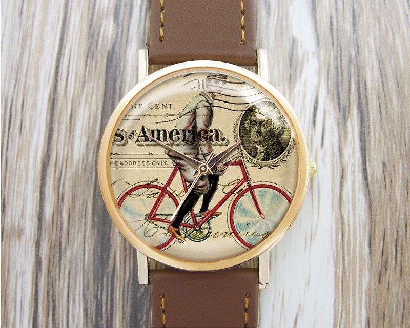 Classic Bicycle-Ladies' Watches/Men's Watches/Unisex Watches/Accessories【Special U Design】 - Women's Watches - Other Metals Multicolor