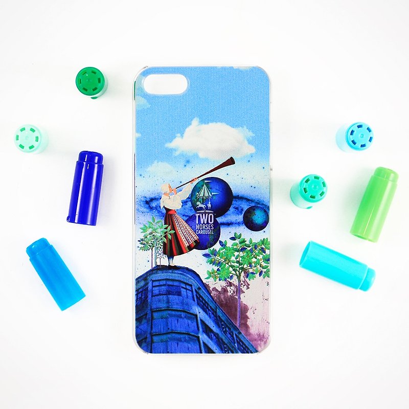 Revealing The New Age- iphone 5/5s Hard case - Phone Cases - Silicone Blue