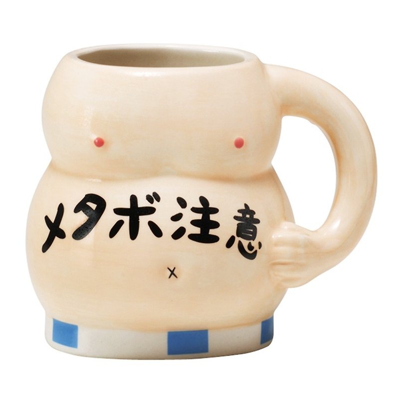 Sunart sumo mug - Mugs - Other Materials Yellow