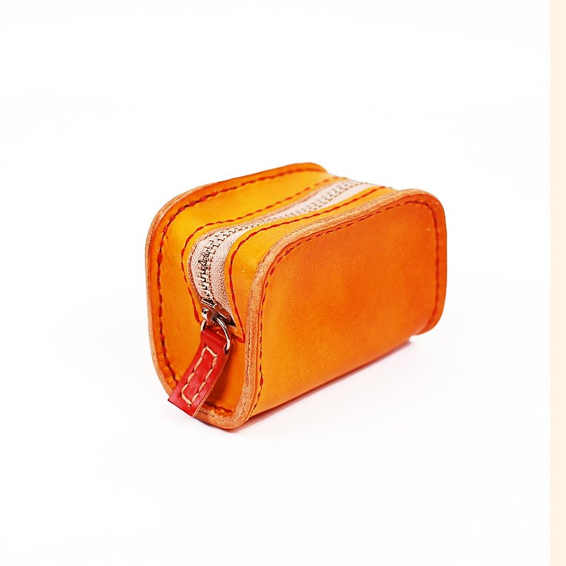 Thick cut toast。Coin Purse - Coin Purses - Genuine Leather Multicolor