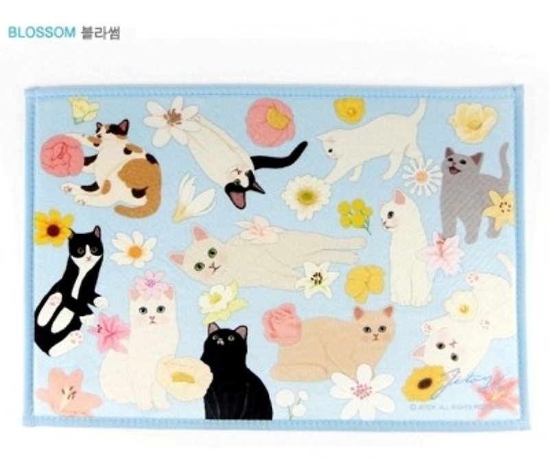 Jetoy, sweet cat slip Mats _Blossom (J1507105) - Other - Other Materials Multicolor