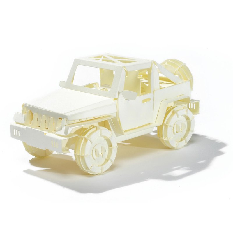 Papero Paper Landscape DIY Mini Model-Buggy Car - งานไม้/ไม้ไผ่/ตัดกระดาษ - กระดาษ ขาว