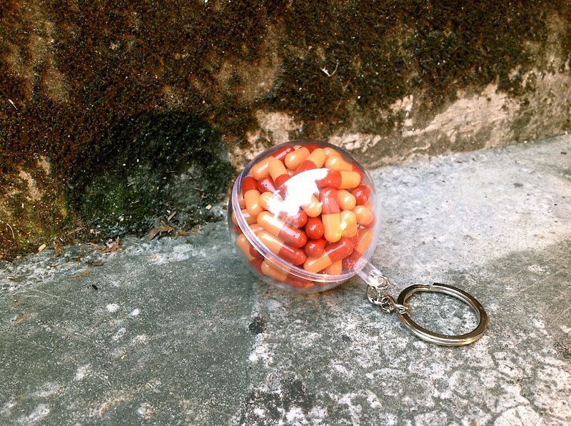 球救系列鑰匙圈—木果瓜 - 鑰匙圈/鎖匙扣 - 壓克力 多色