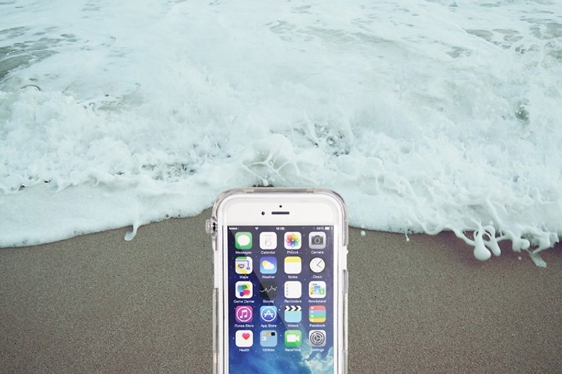 【NOMU】Poseidon iPhone 6/6S (4.7吋) 防水手機殼 (黎明金) - 手機殼/手機套 - 塑膠 黃色