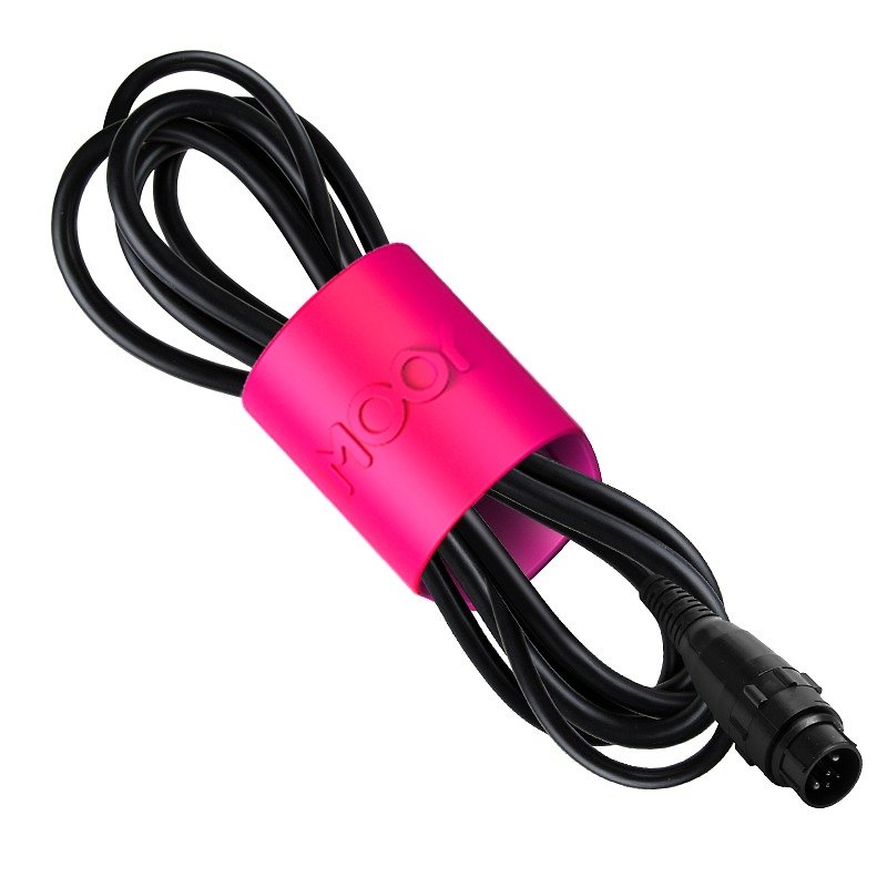 Wire Wing Cable Management#Pink-PinkoiENcontent - ที่เก็บสายไฟ/สายหูฟัง - ซิลิคอน สึชมพู