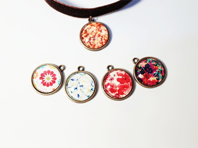 文胤W&Y - Brown Choker , Necklace (4 colors) - Necklaces - Other Materials Brown
