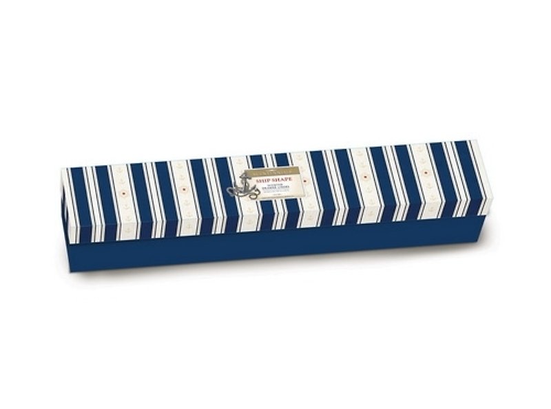 アメリカのScentennials裏地紙 - 船の形 - アロマ・線香 - 紙 ブルー