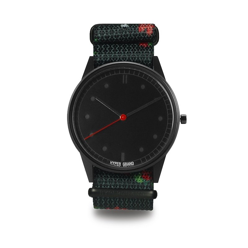 HYPERGRAND  - ベーシックシリーズBLACK EDENエデンブラックウォッチ（ブラック） - 腕時計 - その他の素材 ブラック