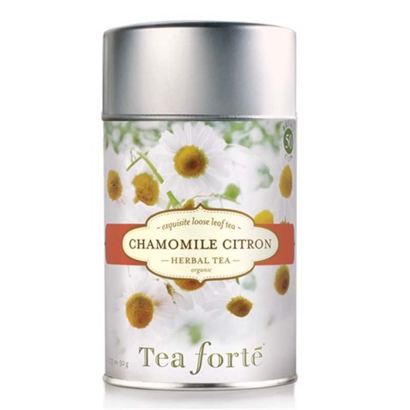 Tea Forte Canned Tea - Chamomile Citron - Tea - Other Materials 