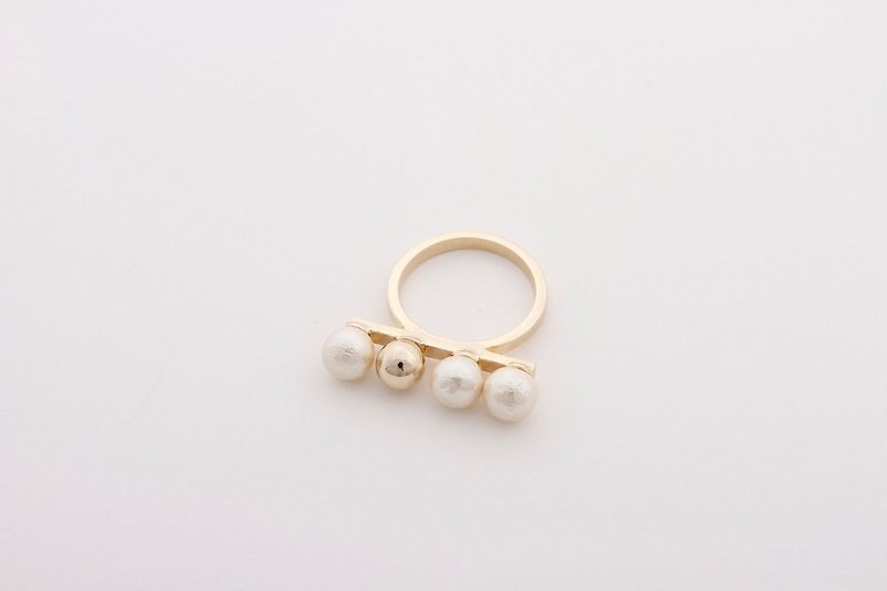 #Japanese Jewelry Ring Series Ring / JC2136 - แหวนทั่วไป - โลหะ สีทอง